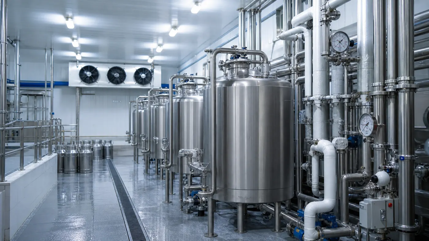 Dairy Cooling Systems HVAC and refrigeration service