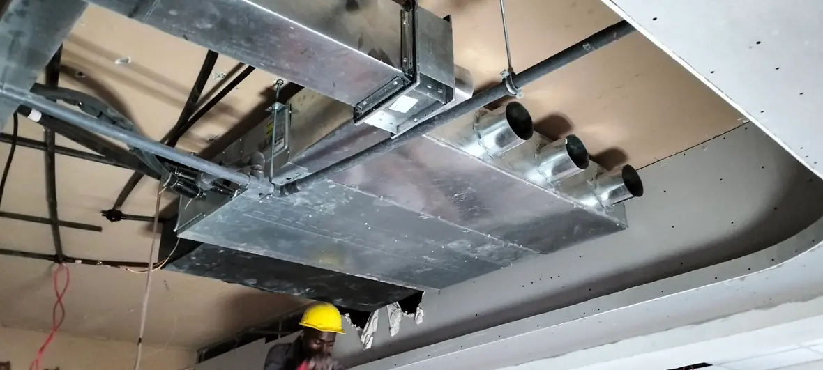 Commercial HVAC project background